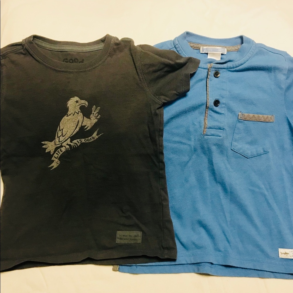 Lot of 2 Toddler Boy T-Shirts. Size 2T/3T.